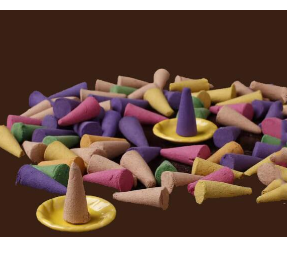 Mixed Scented Incense Cones Tower Box