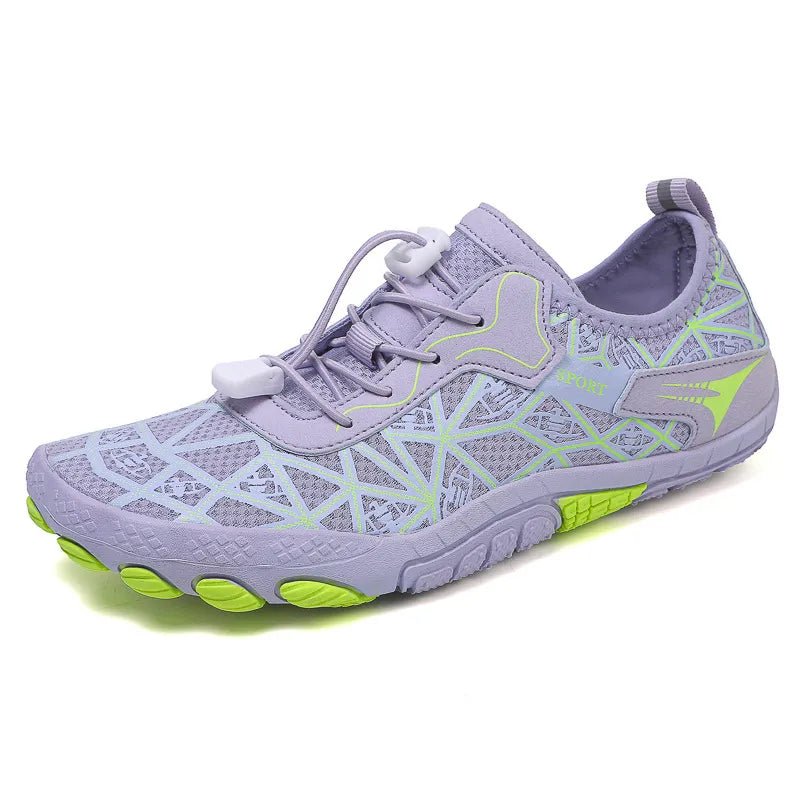 Elastic Lock Laces Mesh Contrast Breathable Athletic - Wow Store