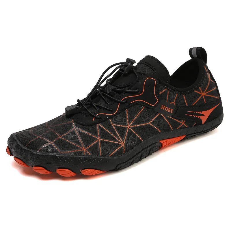 Elastic Lock Laces Mesh Contrast Breathable Athletic - Wow Store