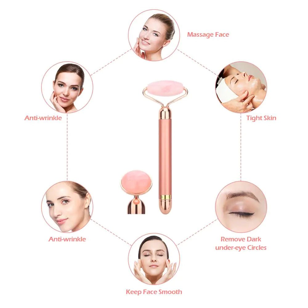 Electric Jade Roller Facial Massager - Wow Store