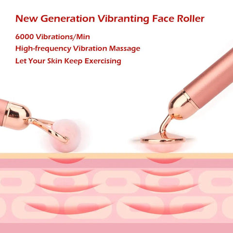 Electric Jade Roller Facial Massager - Wow Store
