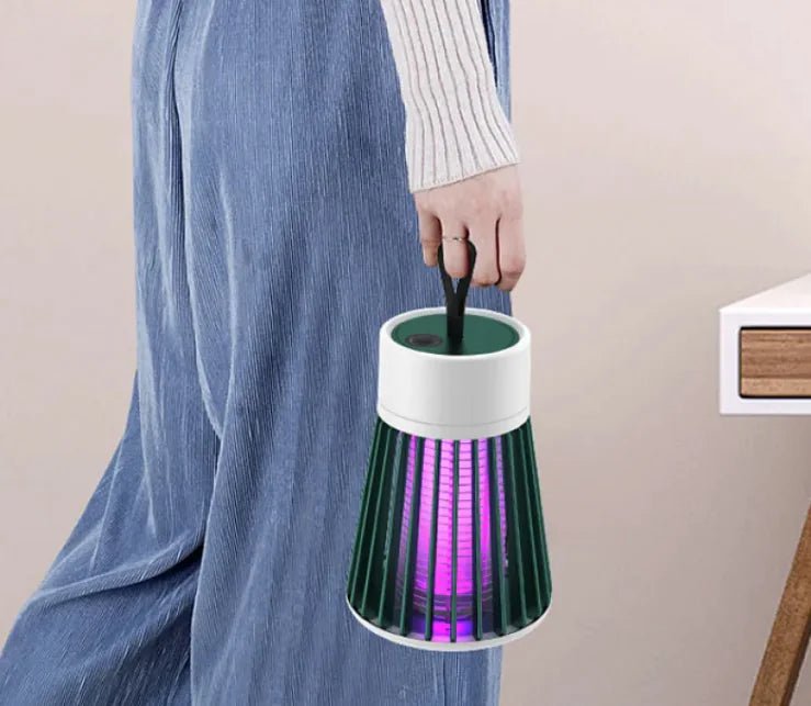 Electric Mosquito Killer - USB Rechargeable, Portable, Purple Light Trap - Wow Store
