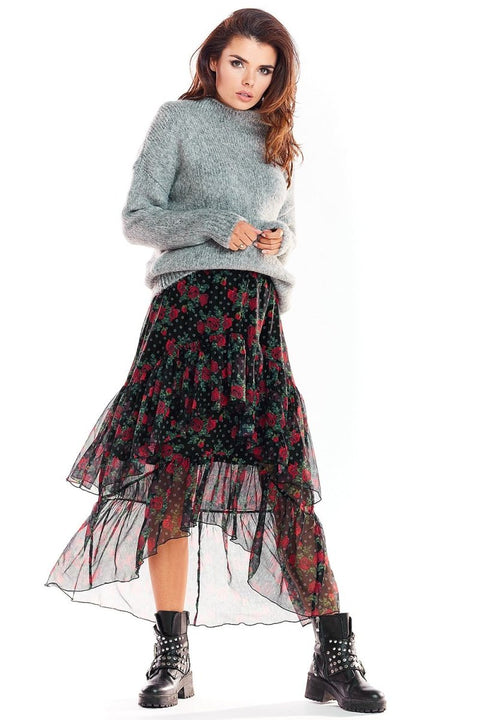 Elegant A - Line Fashion Skirt Model 139550 by Awama - Wow Store