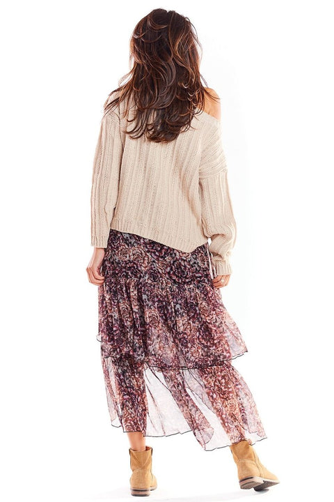 Elegant A - Line Fashion Skirt Model 139550 by Awama - Wow Store