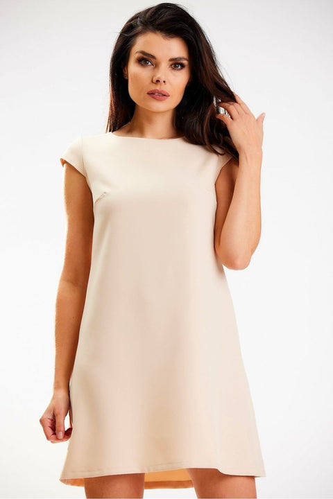 Elegant Awama Day Dress Model 178670 - Versatile Casual Chic - Wow Store