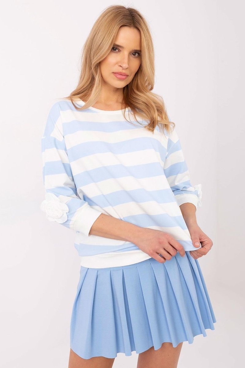 Elegant Women's Cotton Blouse – Model 208222 – Breathable Workwear Top