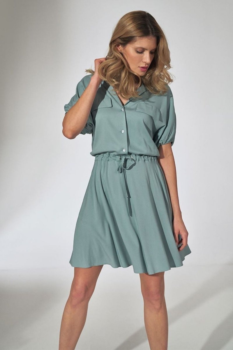 Elegant Day Dress - Flattering Fit - Wow Store