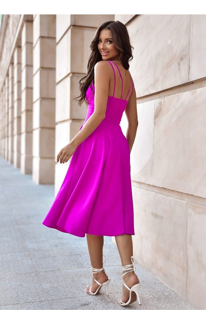 Elegant Evening Dress - Flowy A - Line Polyester Blend | WOW Store - Wow Store