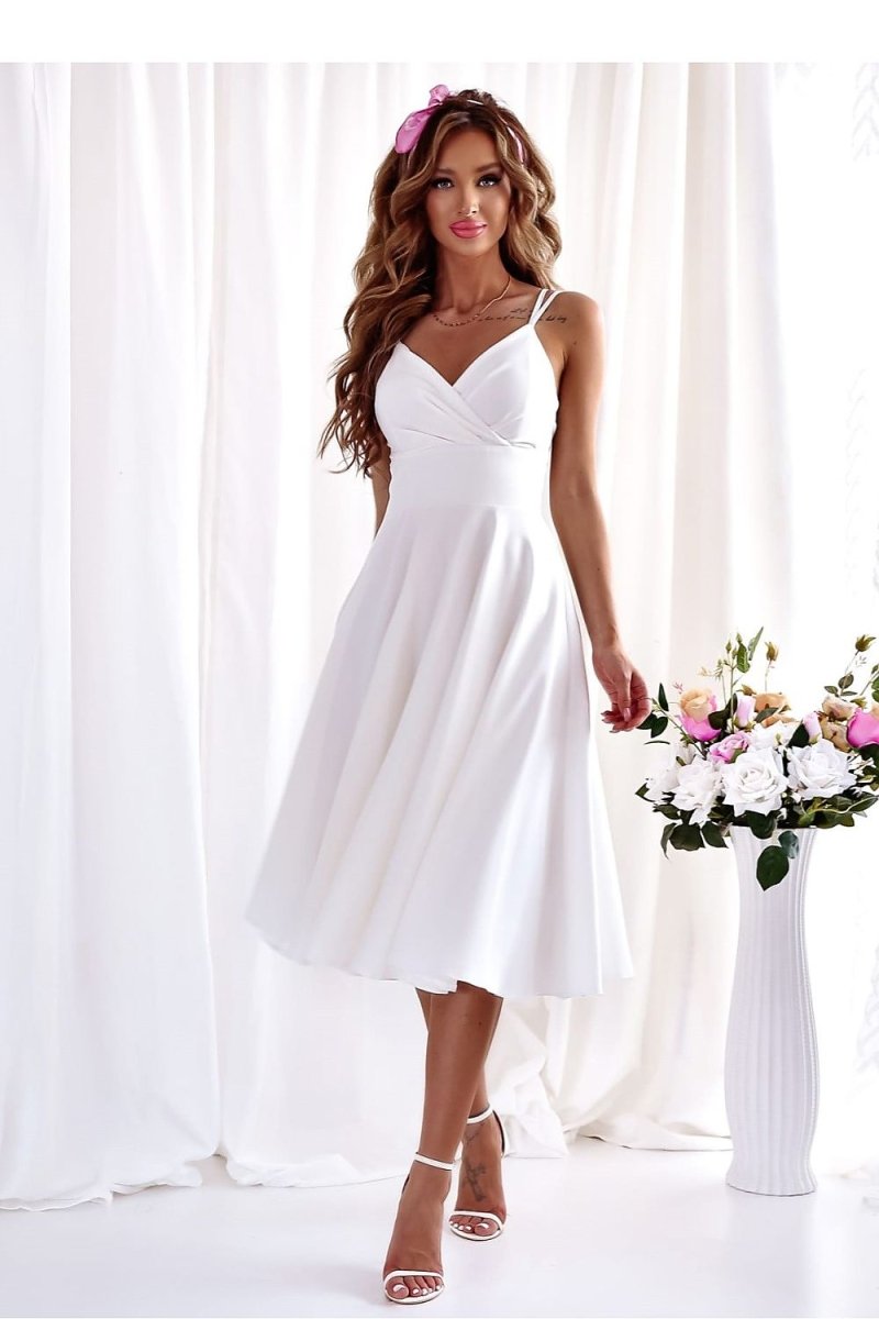 Elegant Evening Dress - Flowy A - Line Polyester Blend | WOW Store - Wow Store