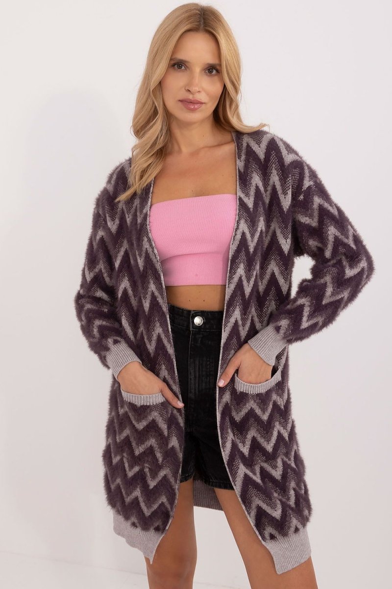 Elegant Knit Cardigan Model 199545 AT - Wow Store