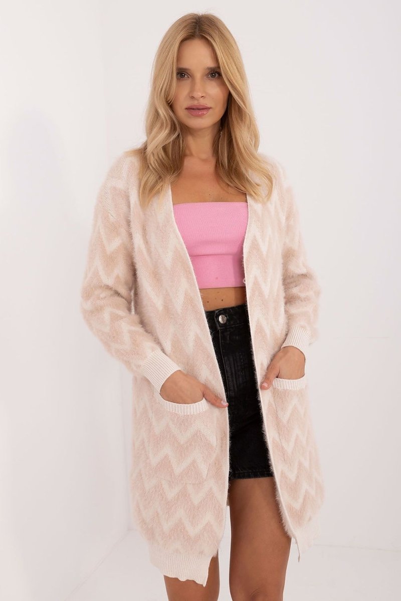 Elegant Knit Cardigan Model 199545 AT - Wow Store