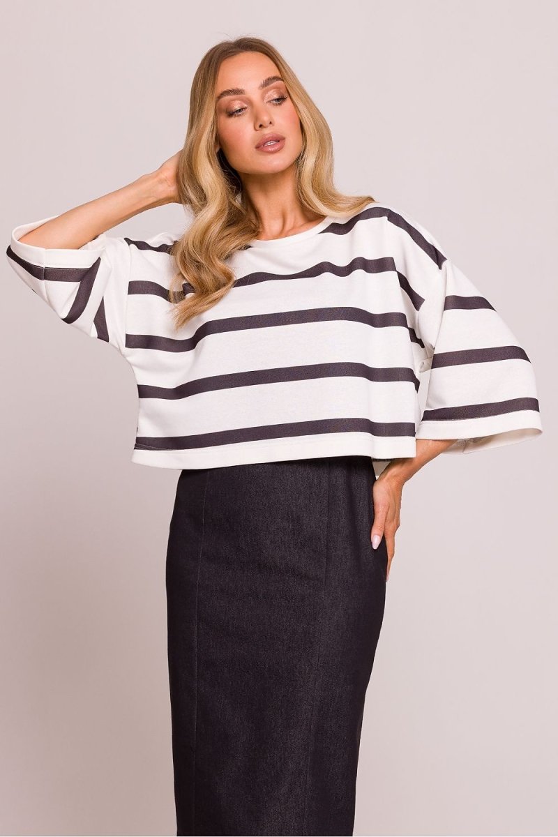 Elegant Long Sleeve Blouse Model 209285 - MOE Collection - Wow Store