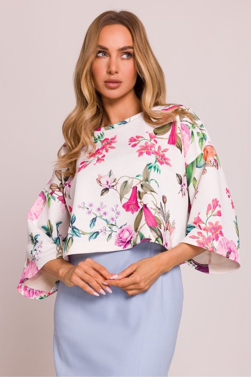 Elegant Long Sleeve Blouse Model 209285 - MOE Collection - Wow Store