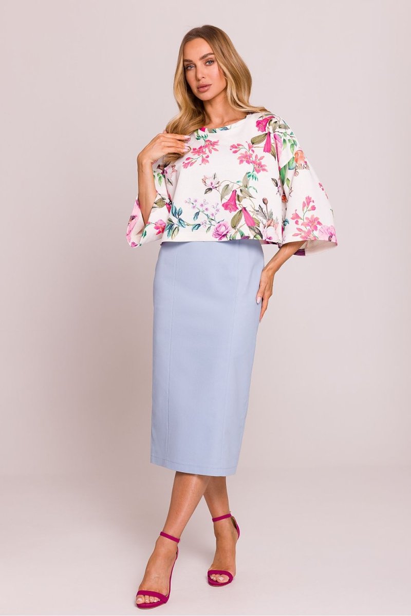 Elegant Long Sleeve Blouse Model 209285 - MOE Collection - Wow Store