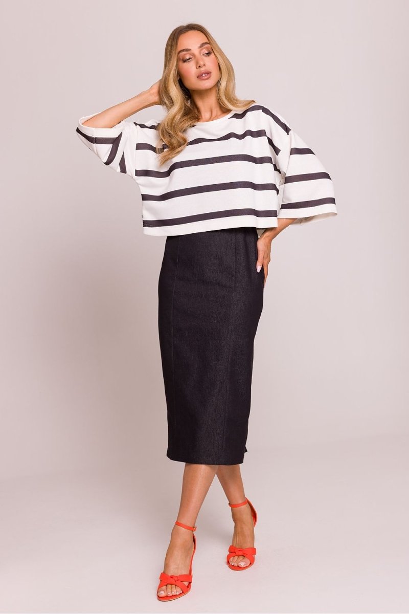 Elegant Long Sleeve Blouse Model 209285 - MOE Collection - Wow Store