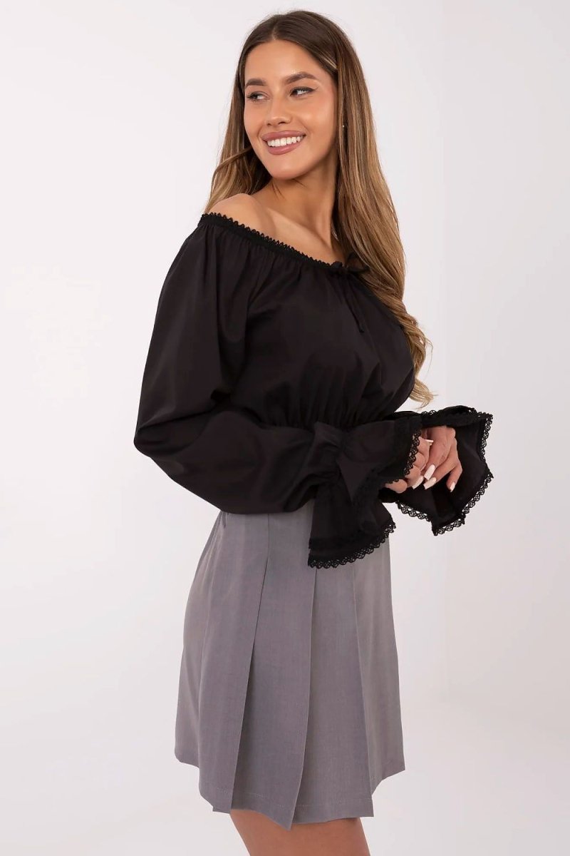 Elegant Pleated Skort with High Waist 209511 - Italy Moda | Wow Store - Wow Store
