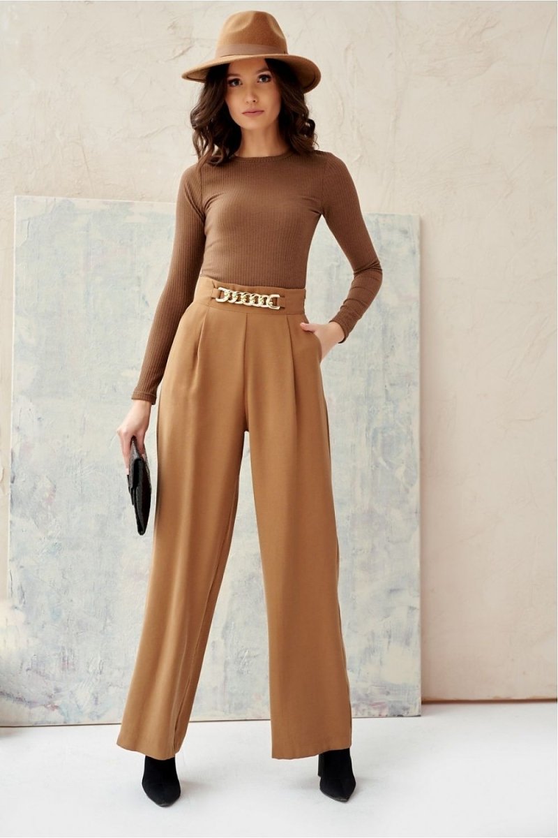 Elegant Tailored Women's Trousers Model 172955 by Roco Fashion | wowstore.live - Wow Store