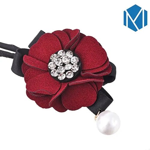 Elegant Woman Flower Donuts Twist Headband - Wow Store