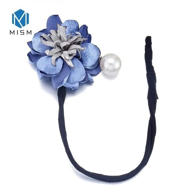 Elegant Woman Flower Donuts Twist Headband - Wow Store