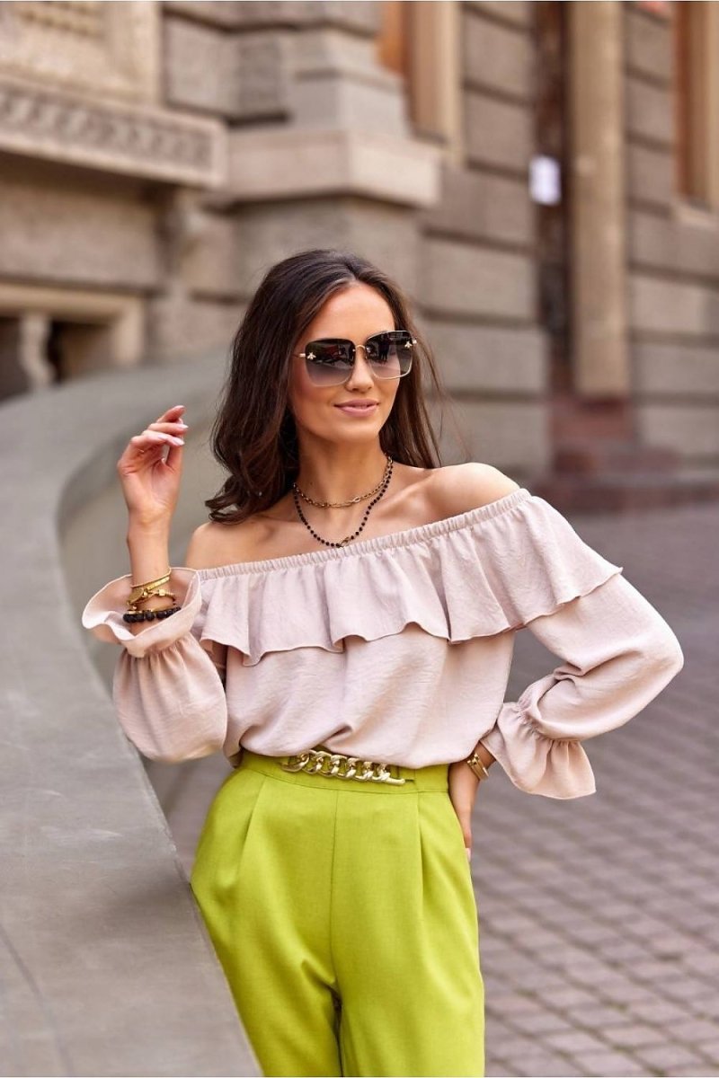 Elegant Women's Blouse Model 182650 by Roco Fashion | Sophisticated Office & Casual Wear | wowstore.live - Wow Store