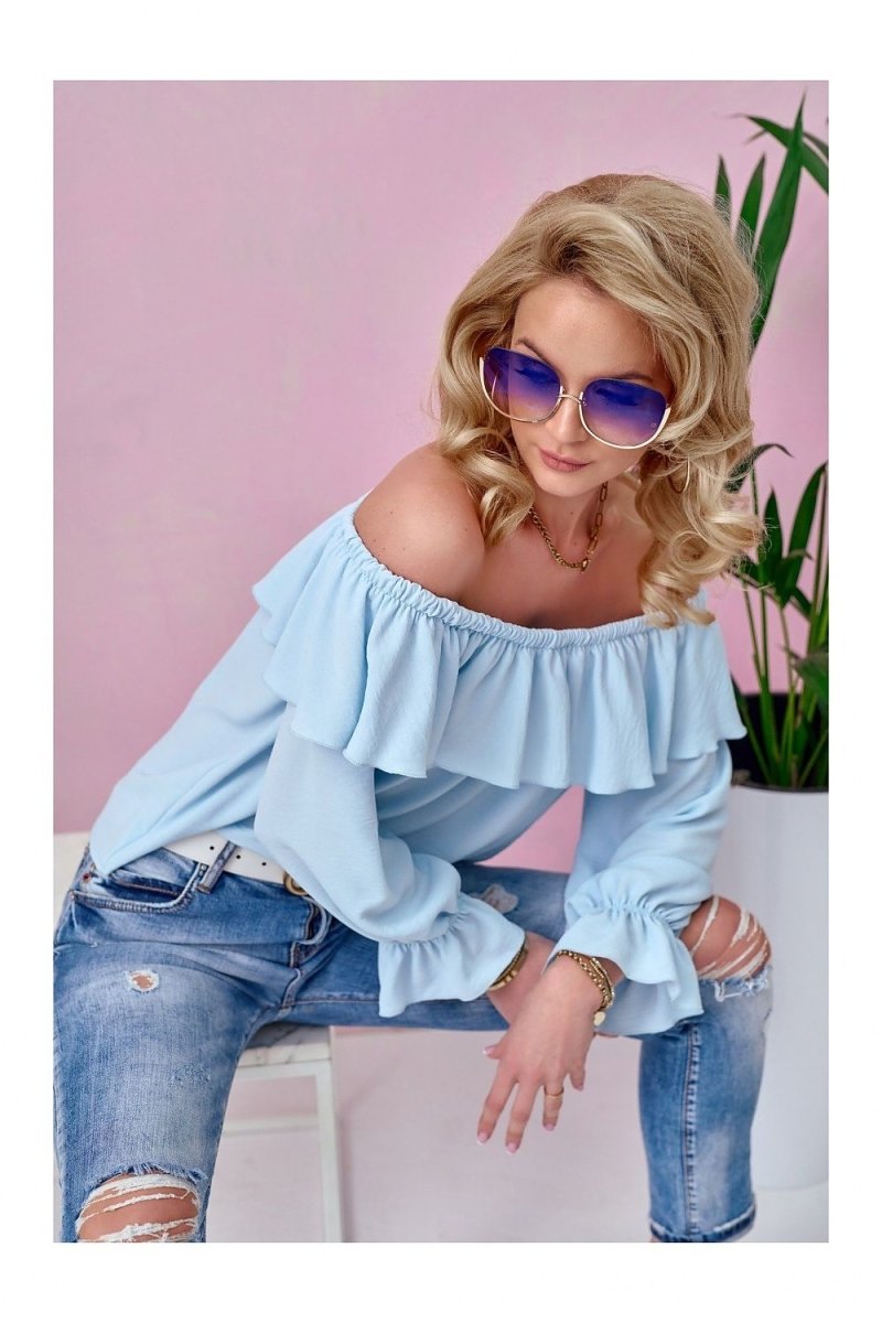 Elegant Women's Blouse Model 182650 by Roco Fashion | Sophisticated Office & Casual Wear | wowstore.live - Wow Store