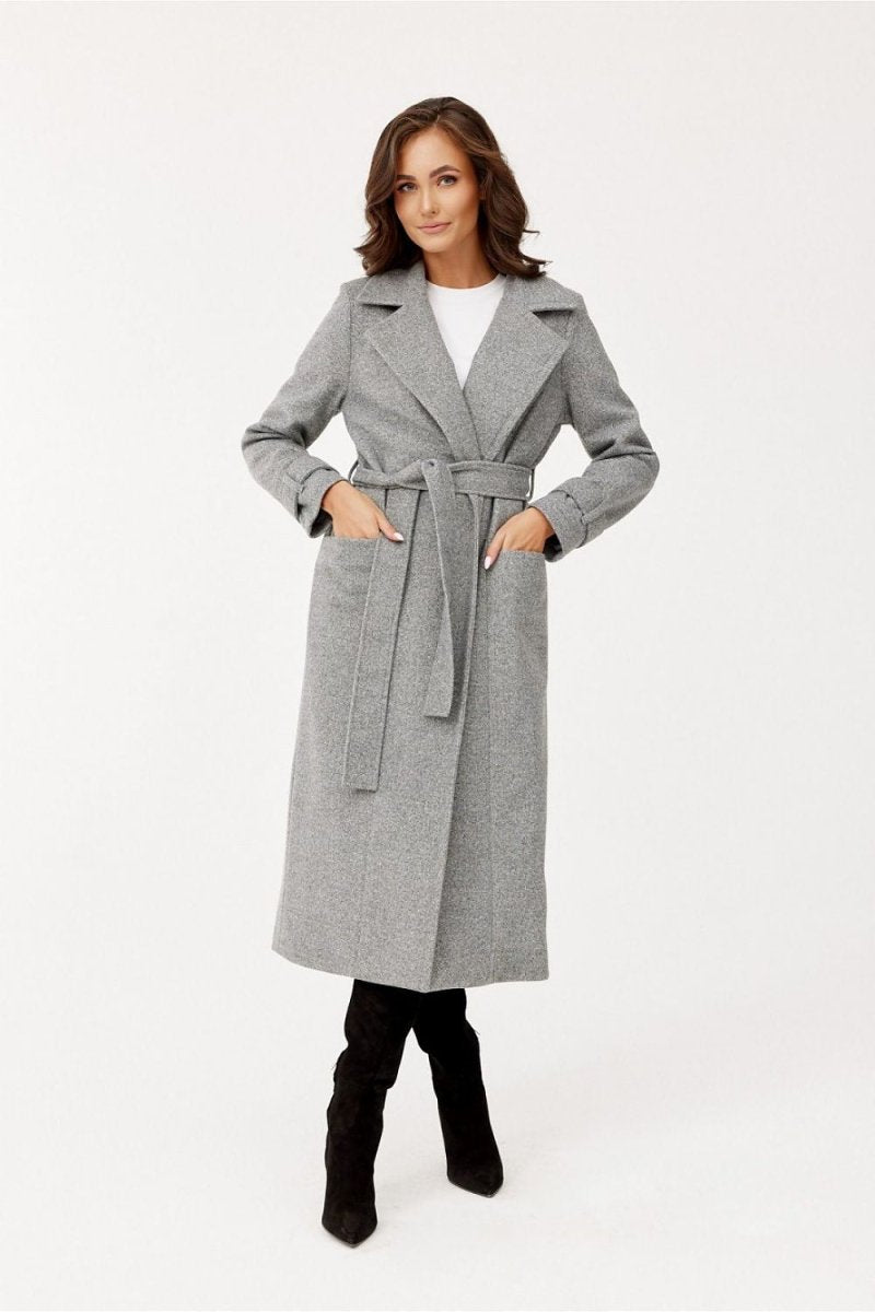 Elegant Women's Coat Model 185980 by Roco Fashion | wowstore.live - Wow Store