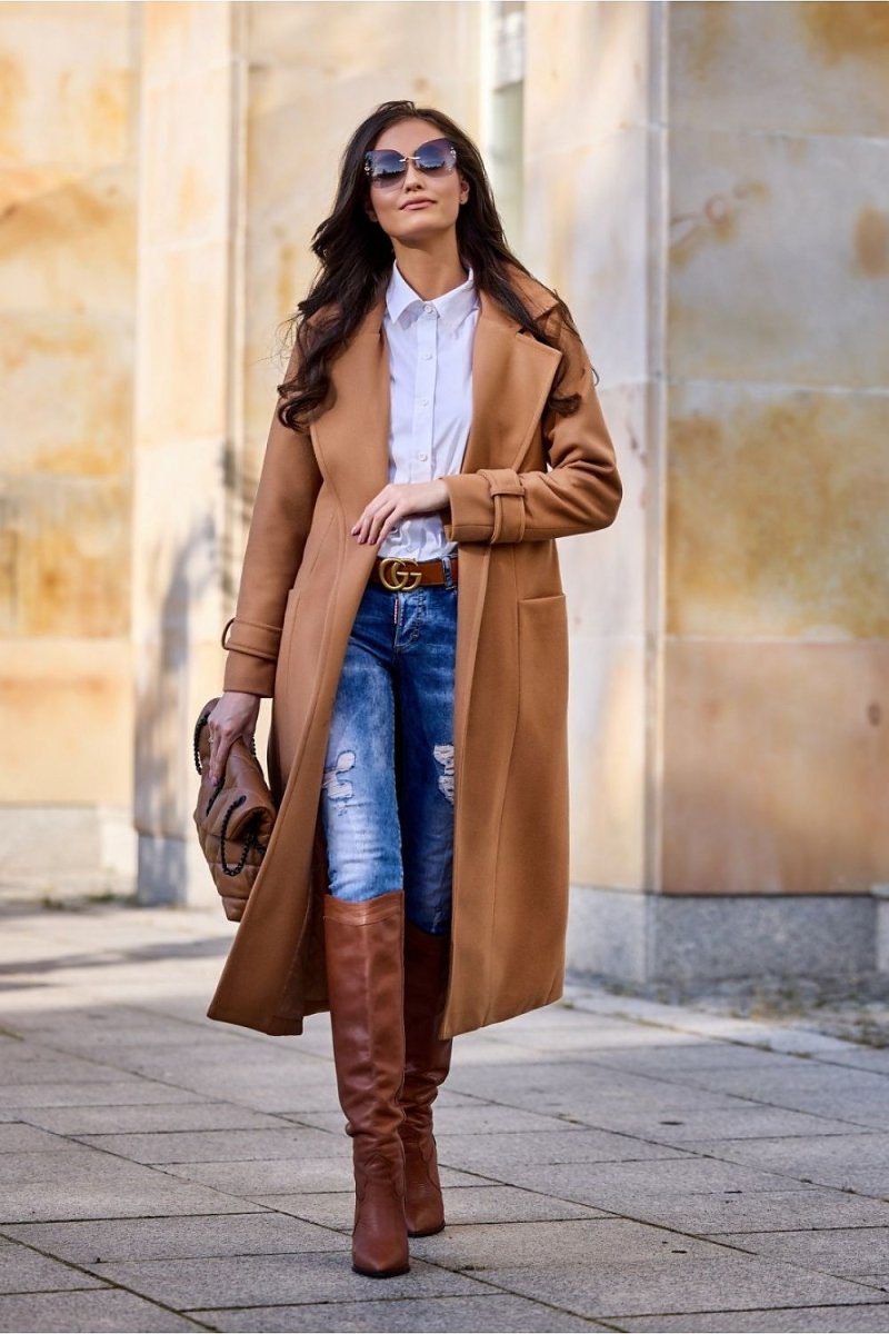 Elegant Women's Coat Model 185980 by Roco Fashion | wowstore.live - Wow Store