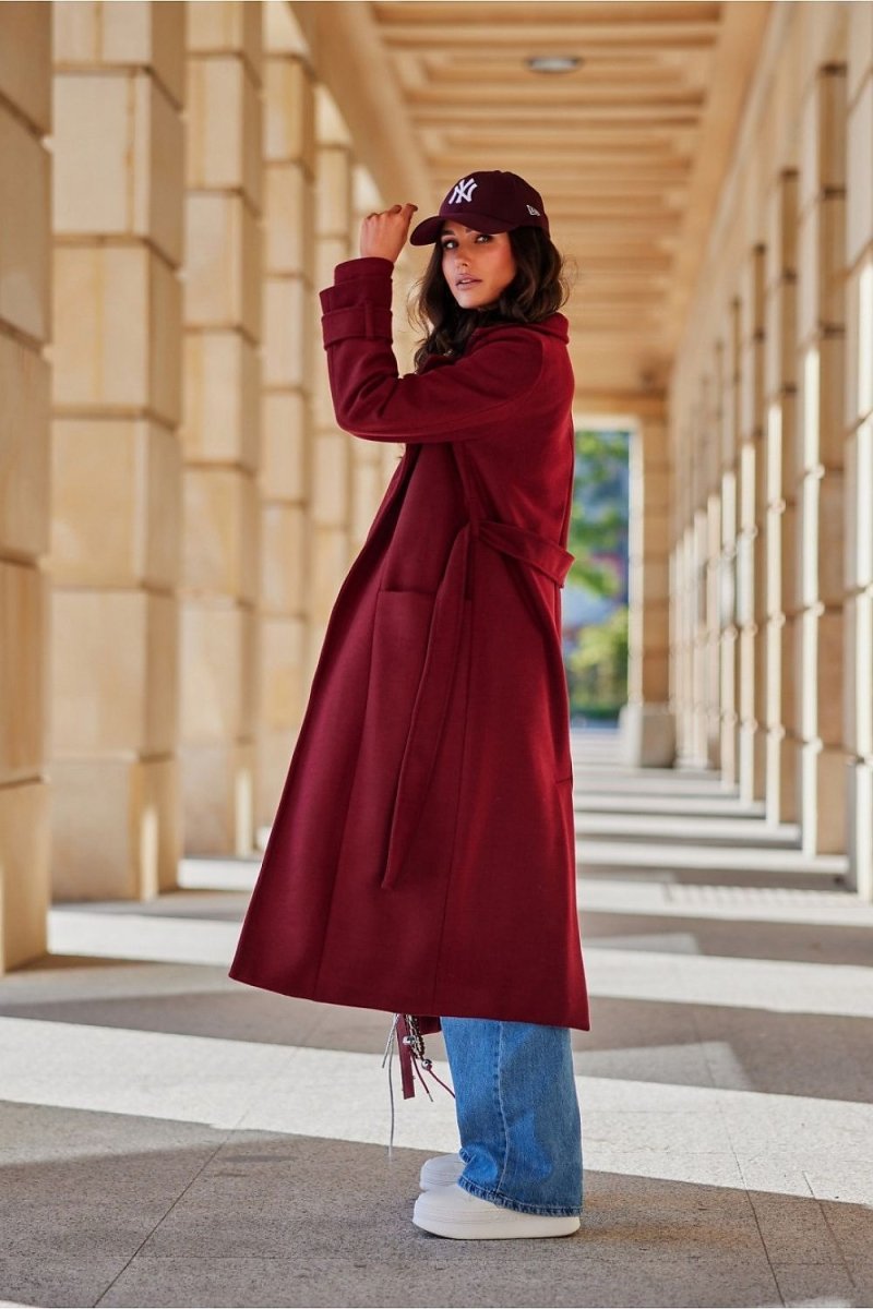 Elegant Women's Coat Model 185980 by Roco Fashion | wowstore.live - Wow Store