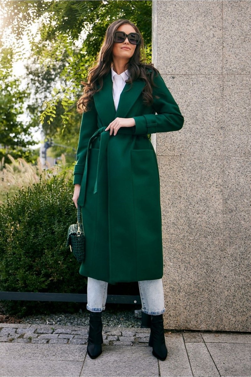Elegant Women's Coat Model 185980 by Roco Fashion | wowstore.live - Wow Store
