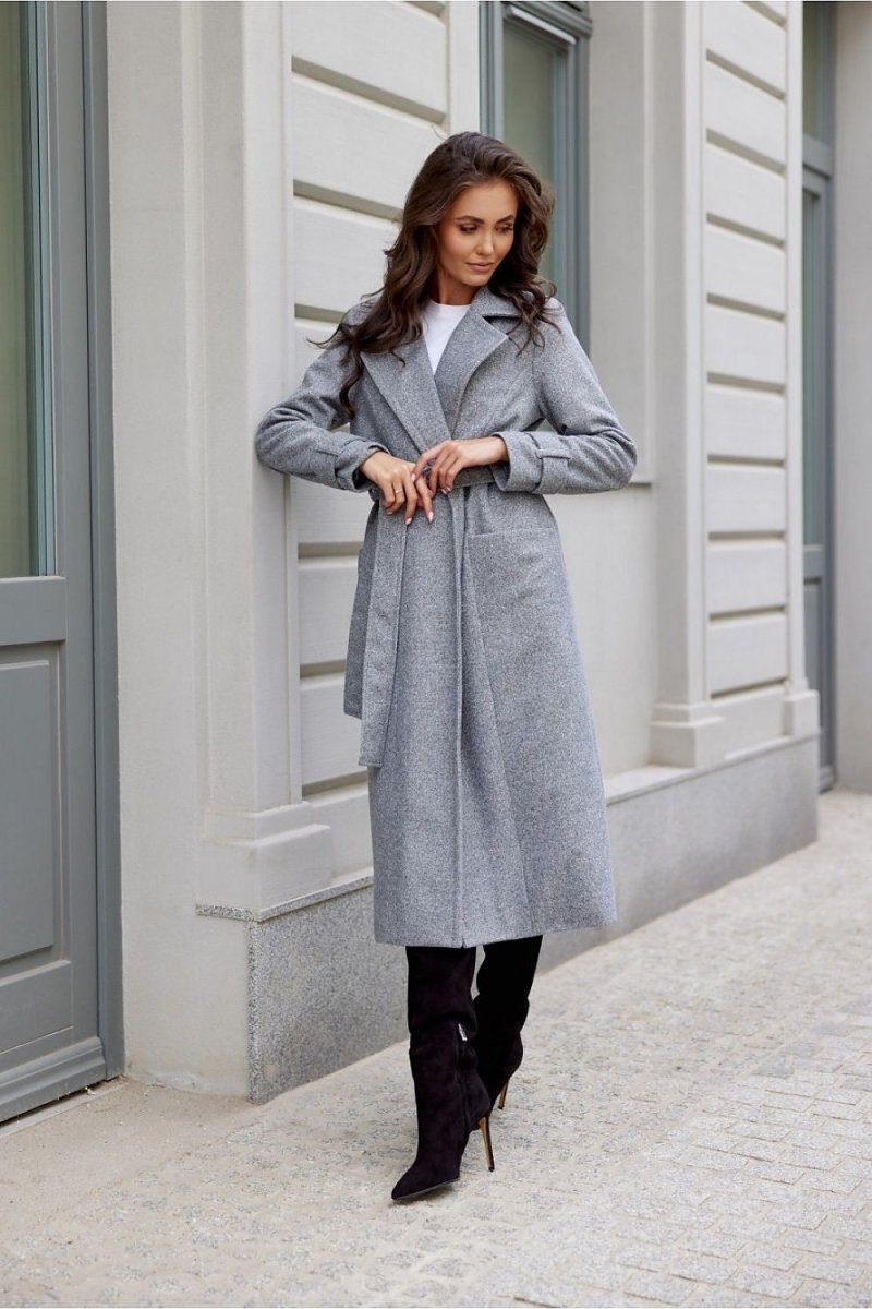 Elegant Women's Coat Model 185980 by Roco Fashion | wowstore.live - Wow Store