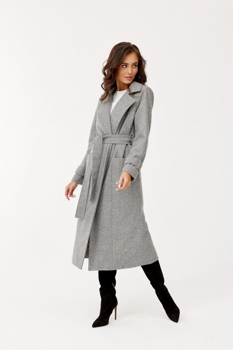Elegant Women's Coat Model 185980 by Roco Fashion | wowstore.live - Wow Store