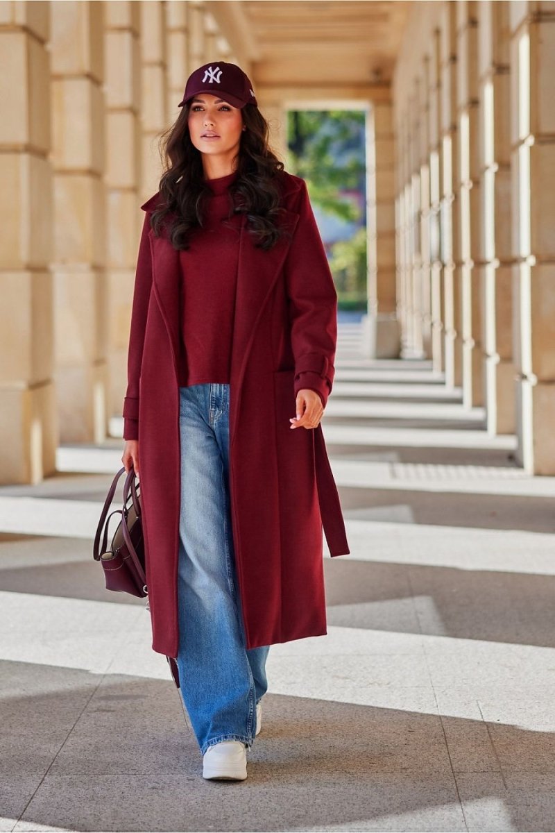 Elegant Women's Coat Model 185980 by Roco Fashion | wowstore.live - Wow Store