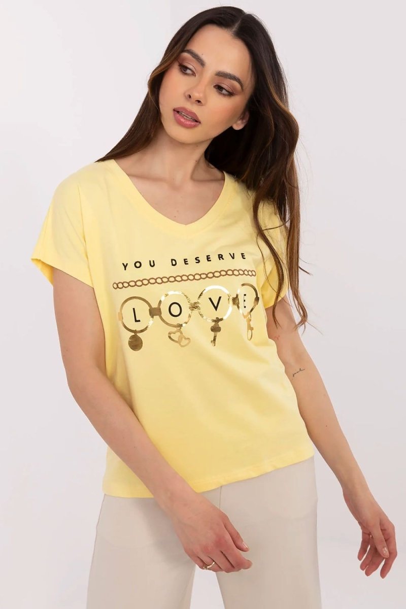 Essential Casual Short Sleeve T-Shirt Model 212502 | wowstore.live - Wow Store