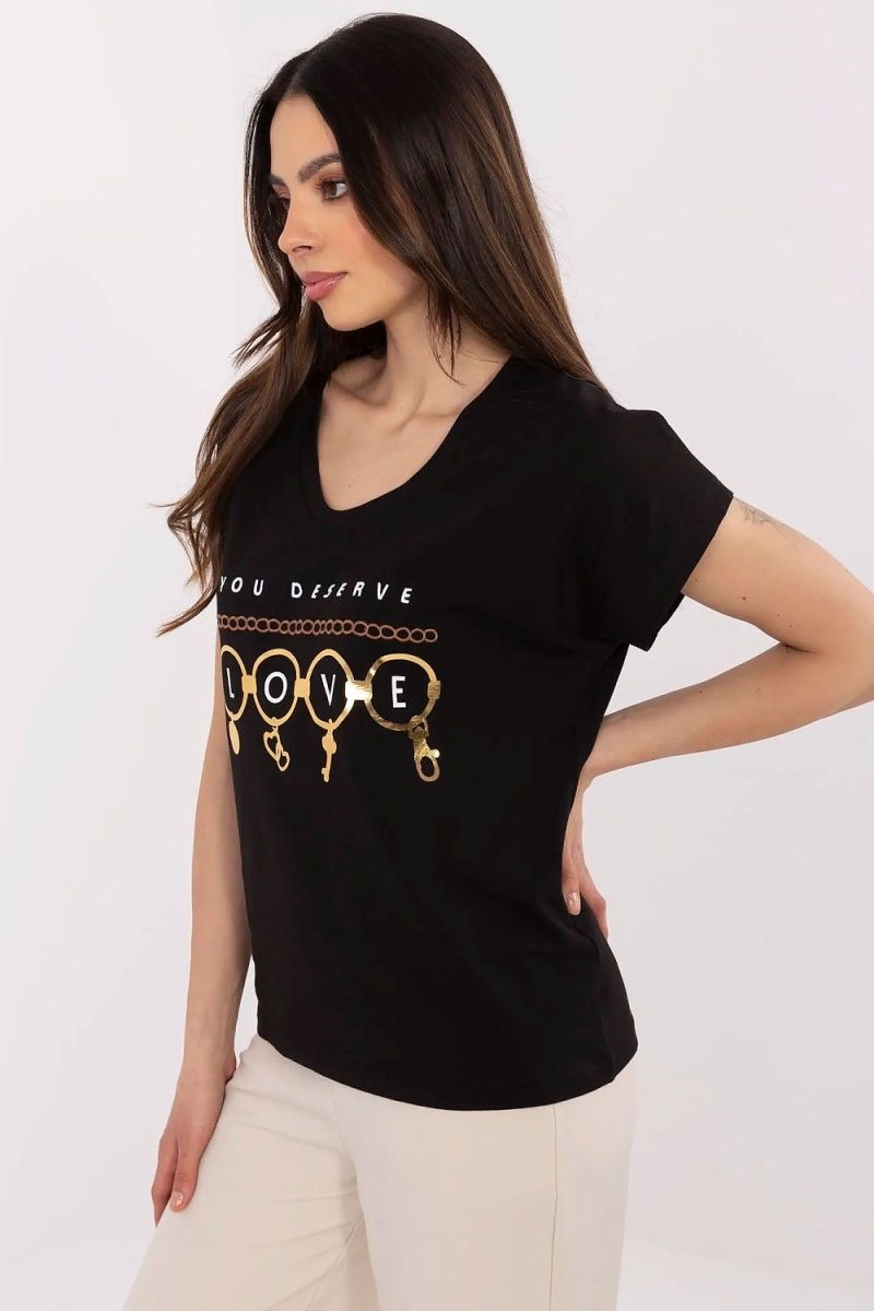Essential Casual Short Sleeve T-Shirt Model 212502 | wowstore.live - Wow Store
