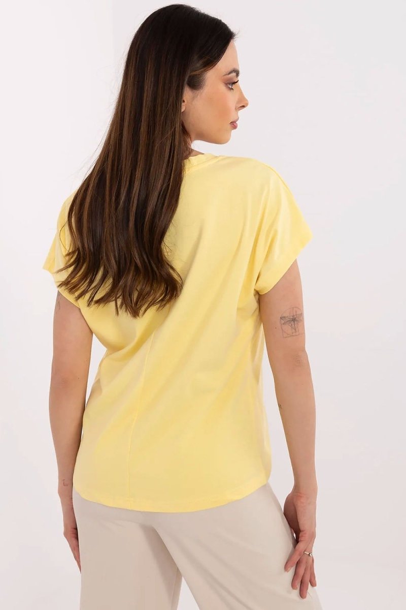Essential Casual Short Sleeve T-Shirt Model 212502 | wowstore.live - Wow Store