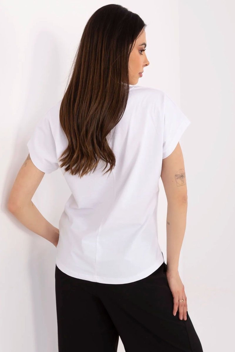 Essential Casual Short Sleeve T-Shirt Model 212502 | wowstore.live - Wow Store