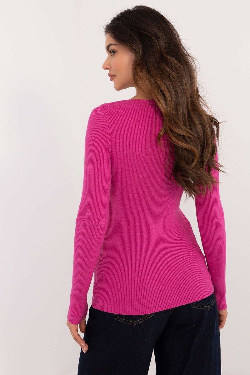 Essential Knitted Jumper Model 200316 - AT - Soft Casual Sweater | wowstore.live - Wow Store