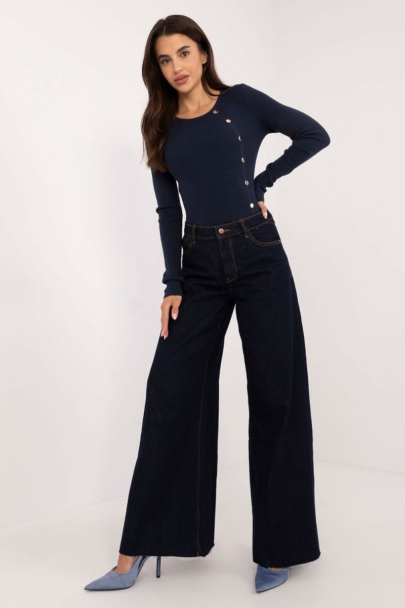 Essential Knitted Jumper Model 200316 - AT - Soft Casual Sweater | wowstore.live - Wow Store
