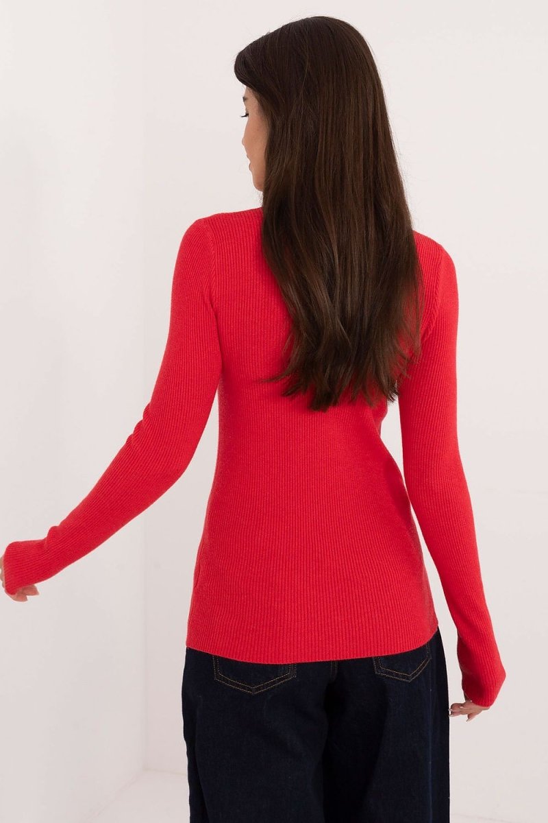 Essential Knitted Jumper Model 200316 - AT - Soft Casual Sweater | wowstore.live - Wow Store