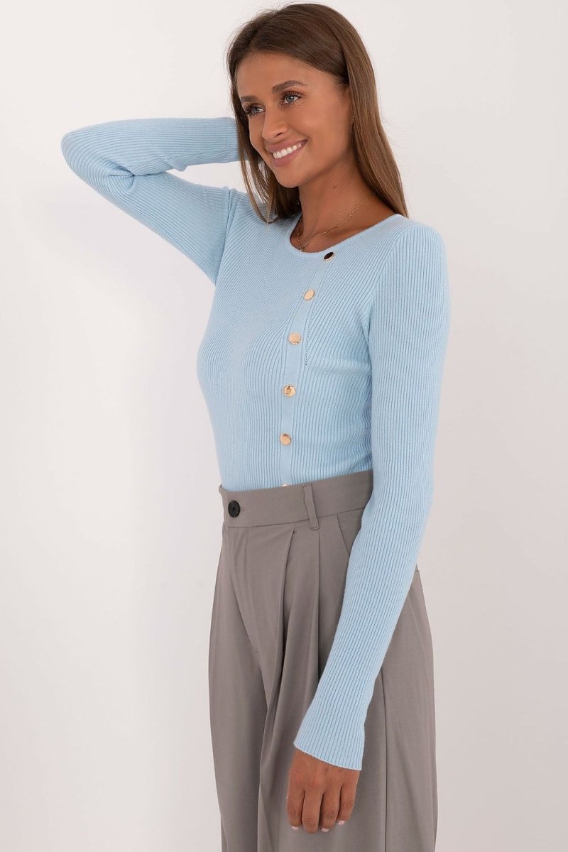 Essential Knitted Jumper Model 200316 - AT - Soft Casual Sweater | wowstore.live - Wow Store