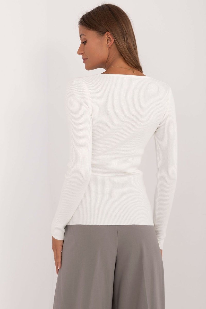 Essential Knitted Jumper Model 200316 - AT - Soft Casual Sweater | wowstore.live - Wow Store