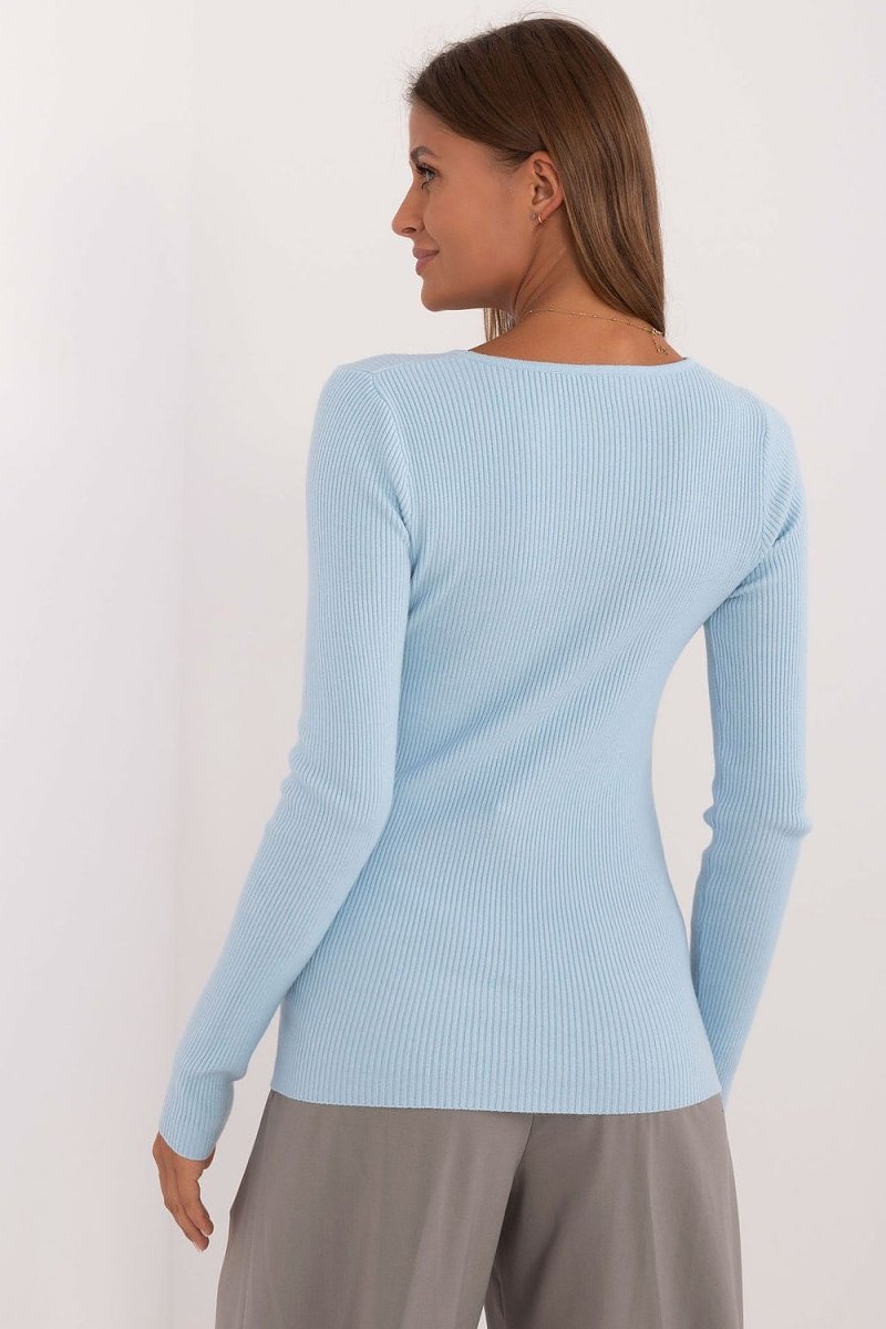 Essential Knitted Jumper Model 200316 - AT - Soft Casual Sweater | wowstore.live - Wow Store
