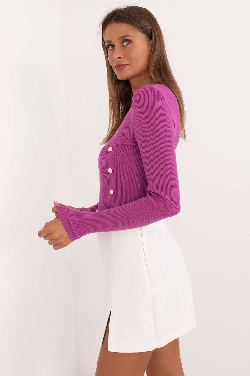Essential Knitted Jumper Model 200316 - AT - Soft Casual Sweater | wowstore.live - Wow Store
