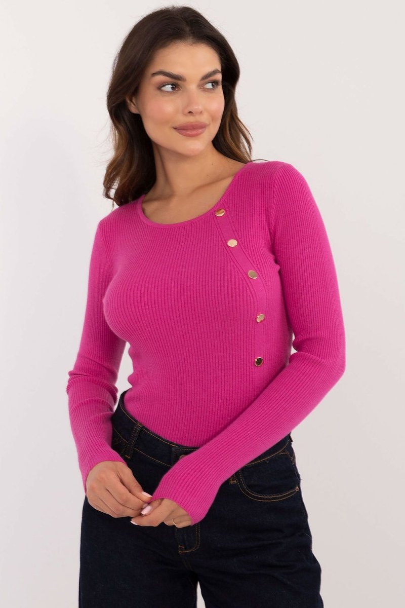 Essential Knitted Jumper Model 200316 - AT - Soft Casual Sweater | wowstore.live - Wow Store