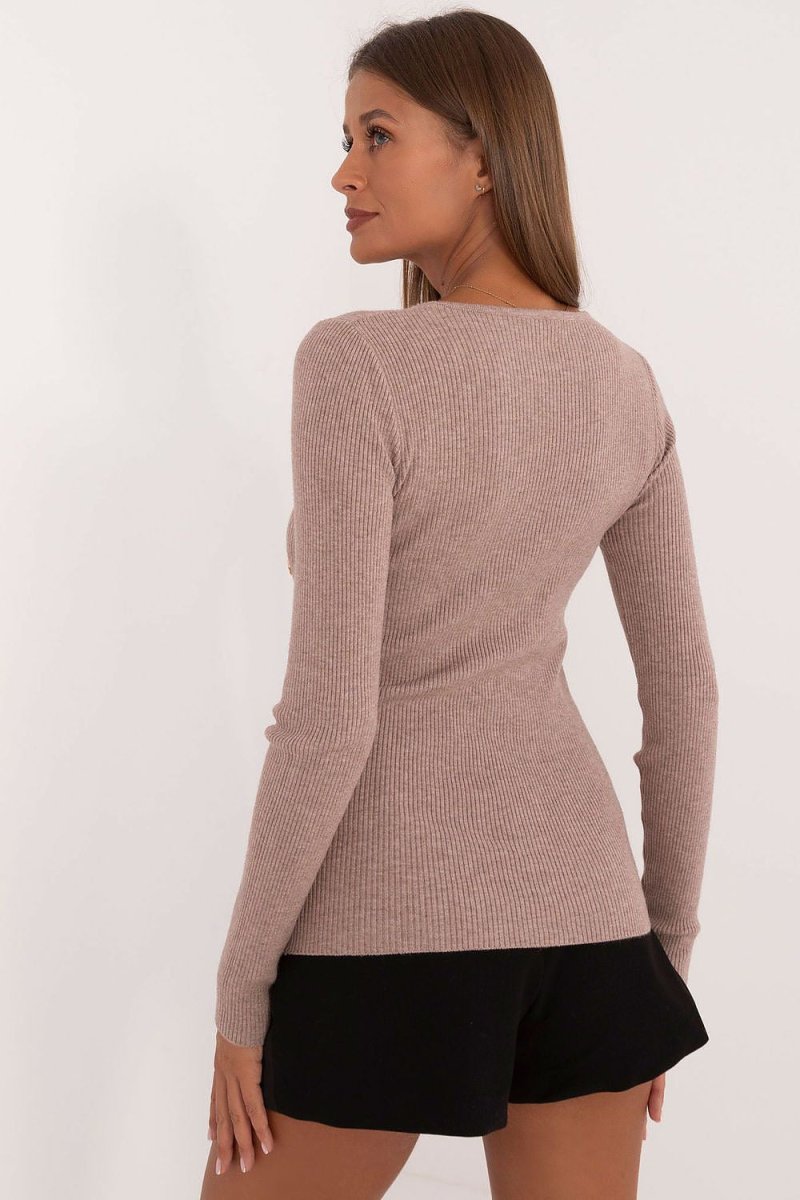 Essential Knitted Jumper Model 200316 - AT - Soft Casual Sweater | wowstore.live - Wow Store
