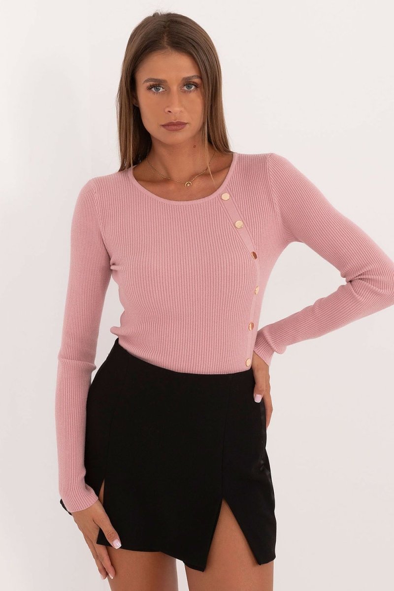 Essential Knitted Jumper Model 200316 - AT - Soft Casual Sweater | wowstore.live - Wow Store