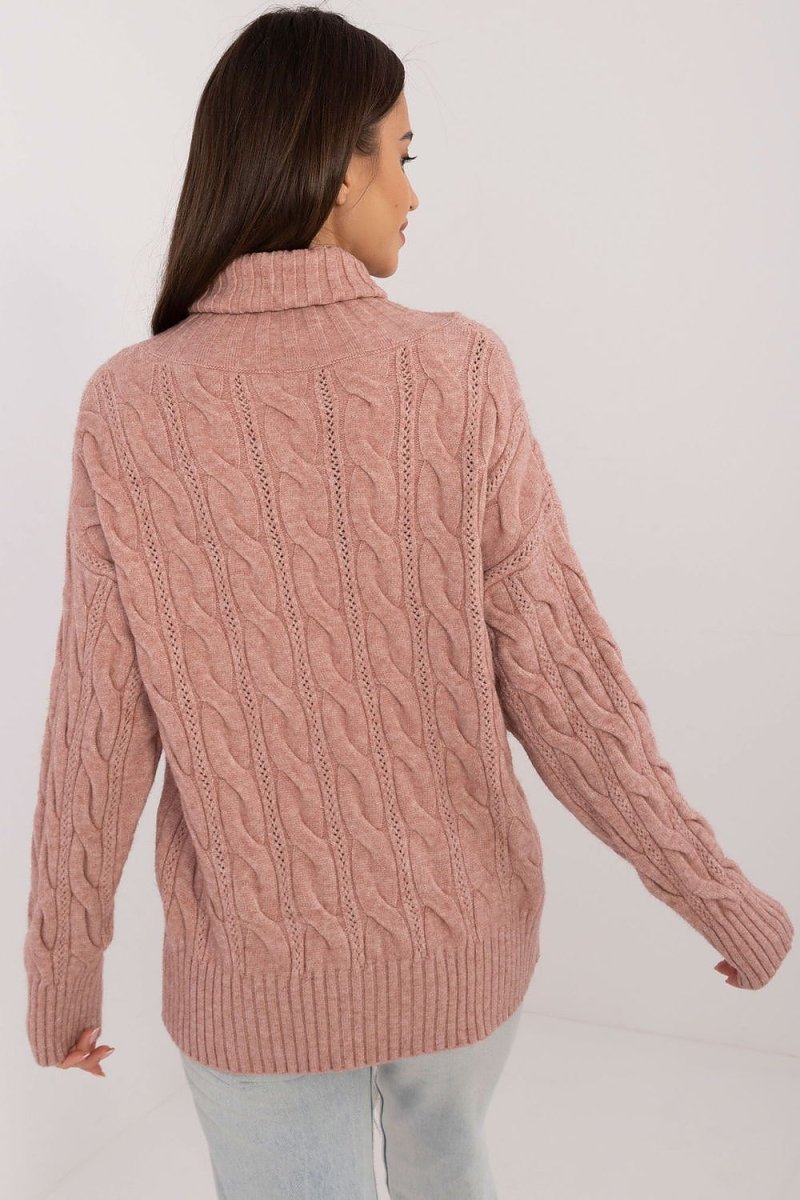 Essential Ribbed Turtleneck Sweater - Model 199438 | wowstore.live - Wow Store