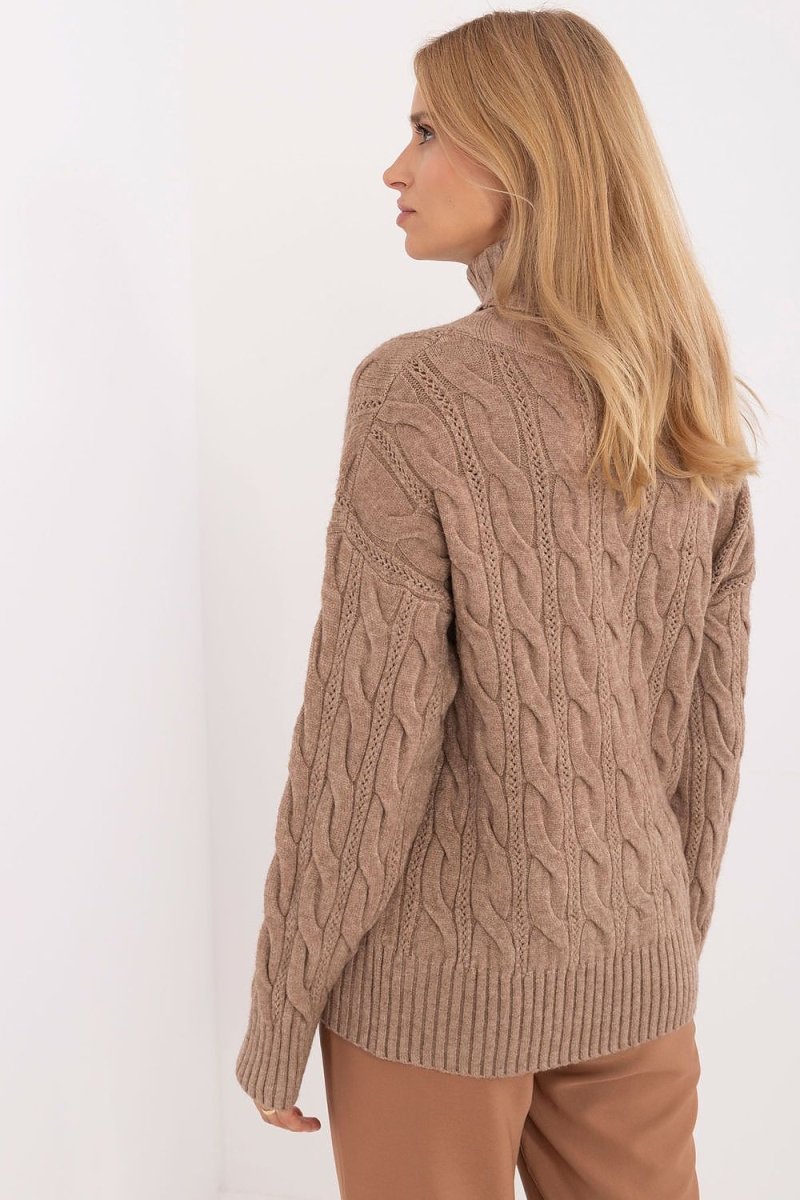 Essential Ribbed Turtleneck Sweater - Model 199438 | wowstore.live - Wow Store