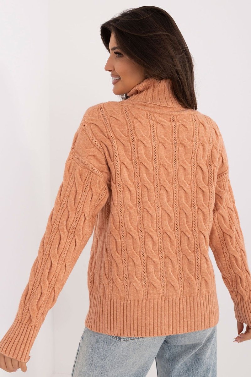 Essential Ribbed Turtleneck Sweater - Model 199438 | wowstore.live - Wow Store