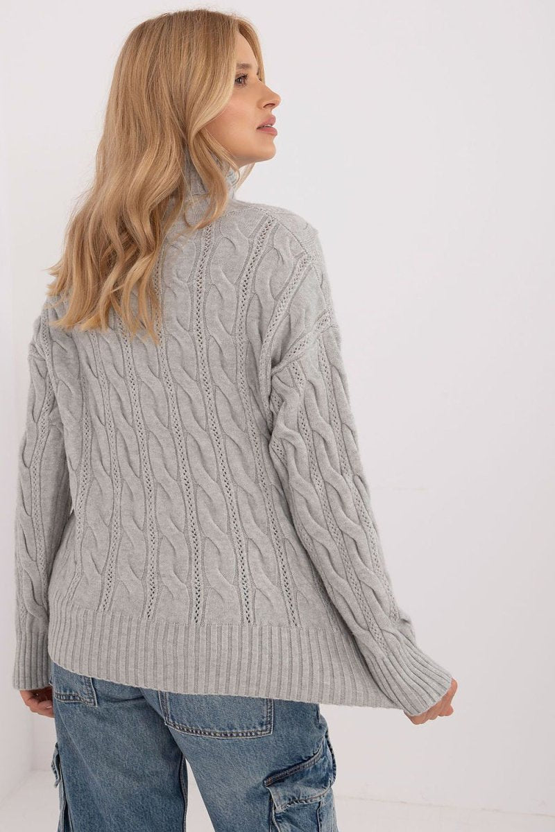 Essential Ribbed Turtleneck Sweater - Model 199438 | wowstore.live - Wow Store